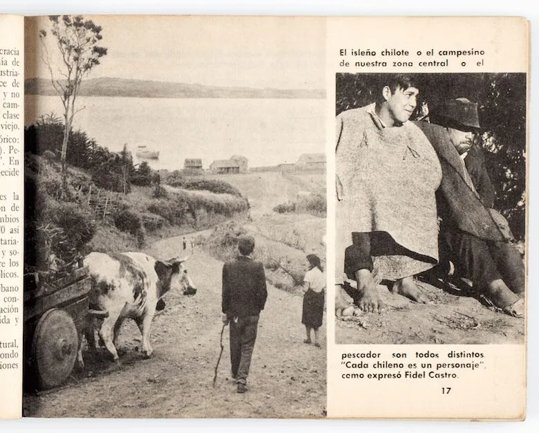Página 3 de «Geografía humana de Chile», Quimantú
